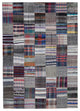 Rug N Carpet - Handmade Turkish 6' 11'' x 10' 0'' Unique Patchwork Kilim Rug