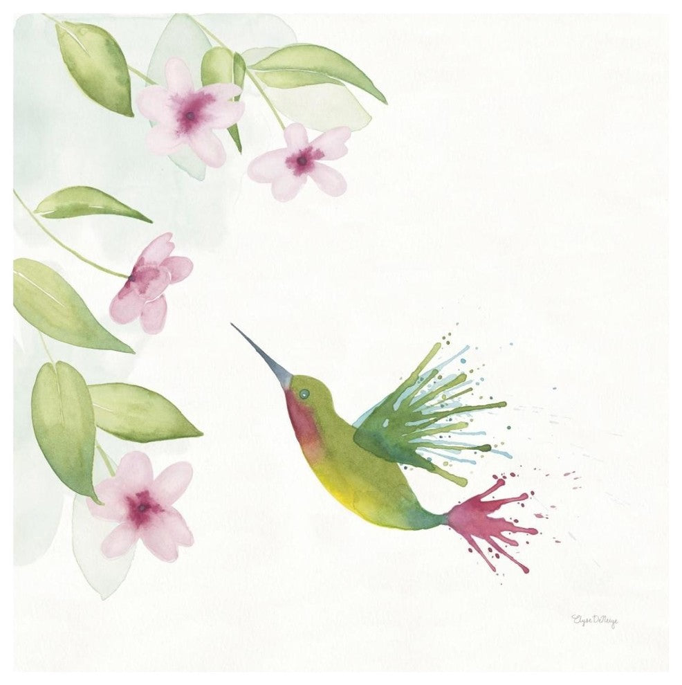 "Flit II" Digital Paper Print by Elyse DeNeige, 32"x32"