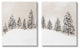 Winter Trees Abstract Snowy Landscape,16 x 20
