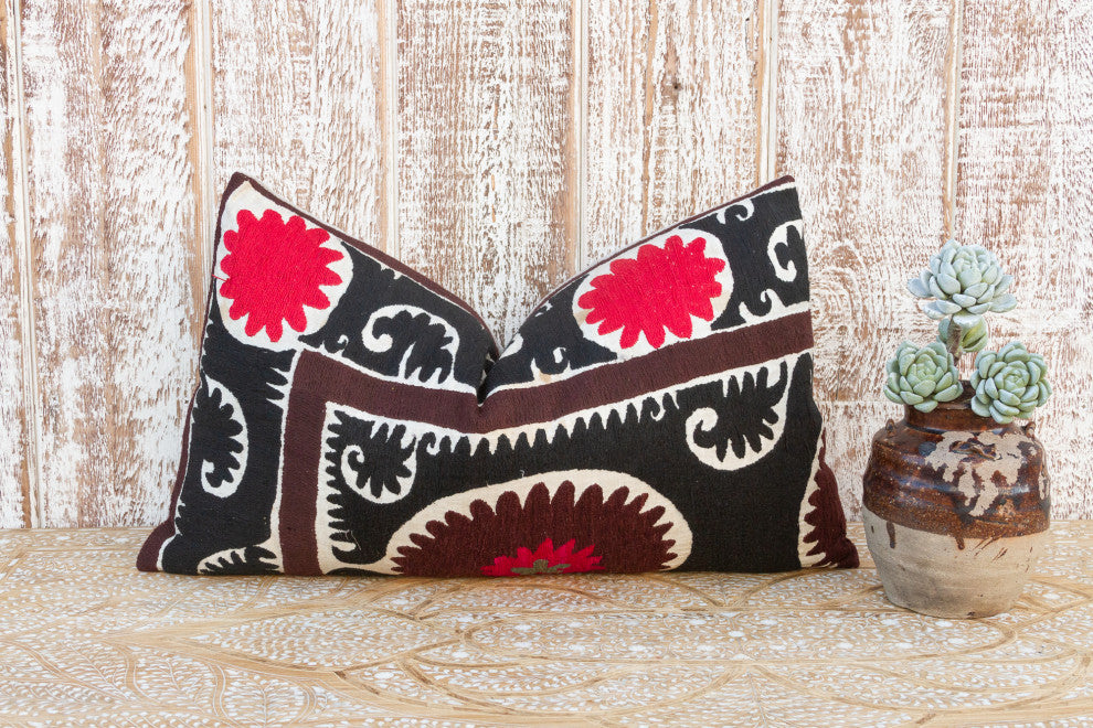 Zeb Gul Suzani Lumbar Pillow
