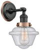 INNOVATIONS LIGHTING 203BK-BPAC-HRAC-G534 1 Light Mixed Metals Sconce