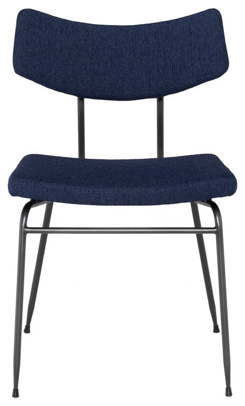 Soli True Blue Fabric Dining Chair
