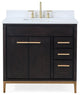 36" Beatrice Espresso Modern Bathroom Vanity