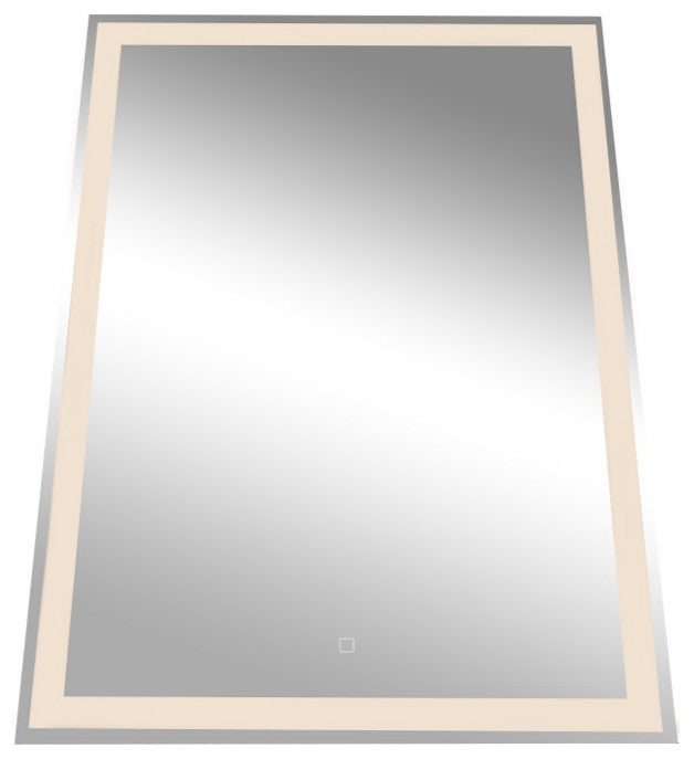 Reflections Collection 21W LED Rectangular Mirror Silver