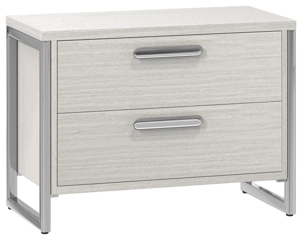 Bernhardt Stratum Nightstand With 2 Drawers