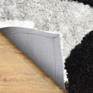 HAND TUFTED SHAG POLYESTER ECO-FRIENDLY AREA RUGS -Multicolor,Contemporary