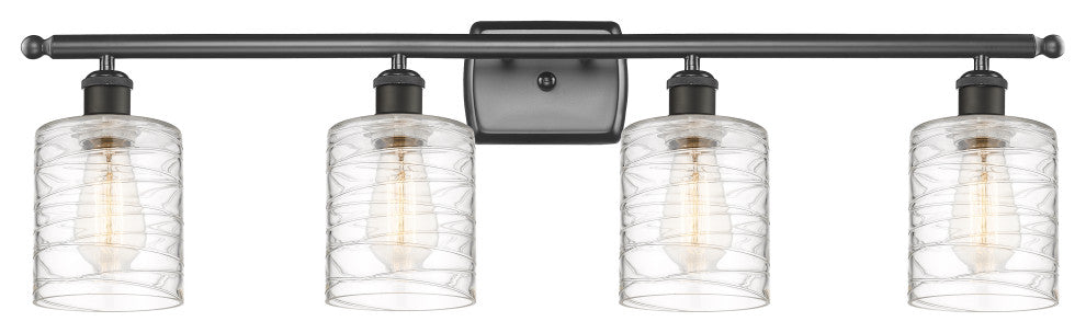 Innovations 516-4W-OB-G1113-LED 4-Light Bath Vanity Light, Oil Rubbed Bronze