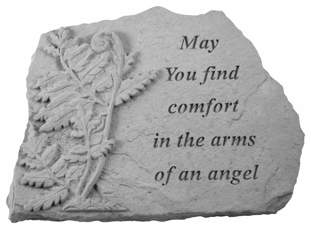 Botanical Garden Accent Stone, "May You Find"