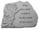 Botanical Garden Accent Stone, "May You Find"