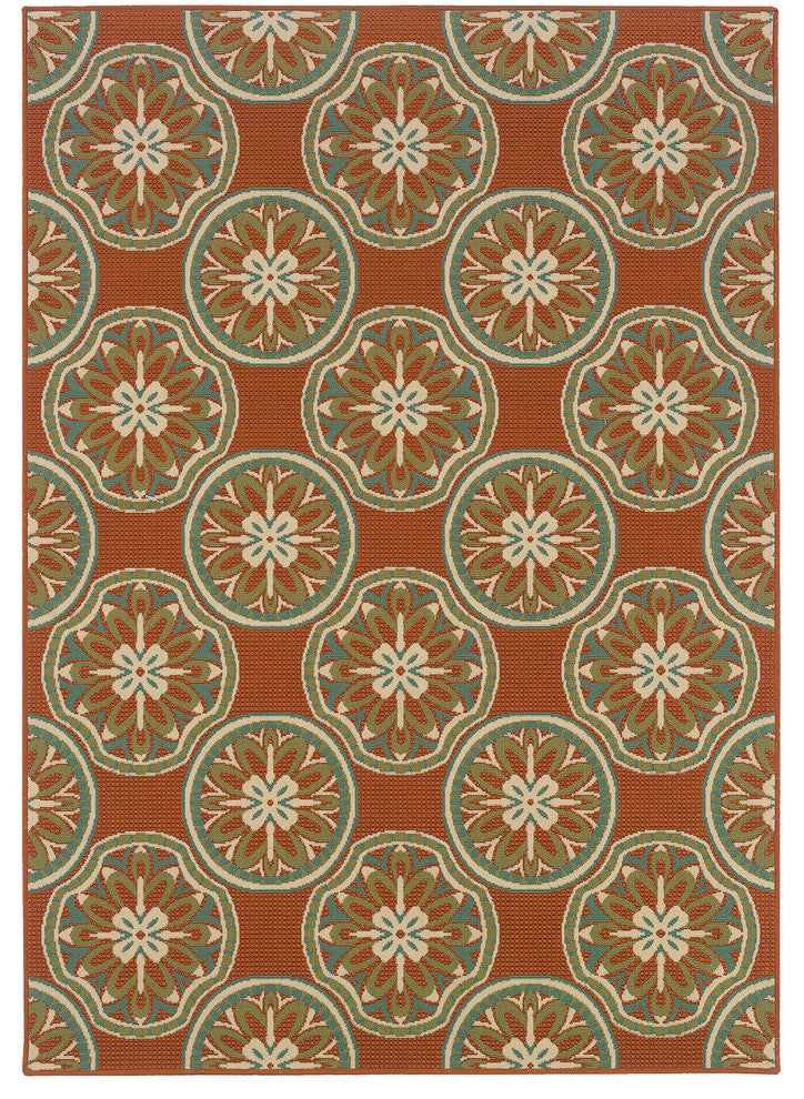 Oriental Weavers Montego 8323D Orange RUG
