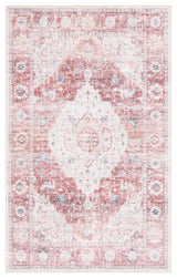 Safavieh Arizona Machine-Washable Collection ARZ517 Rug, Light Red/Beige, 5'x8'