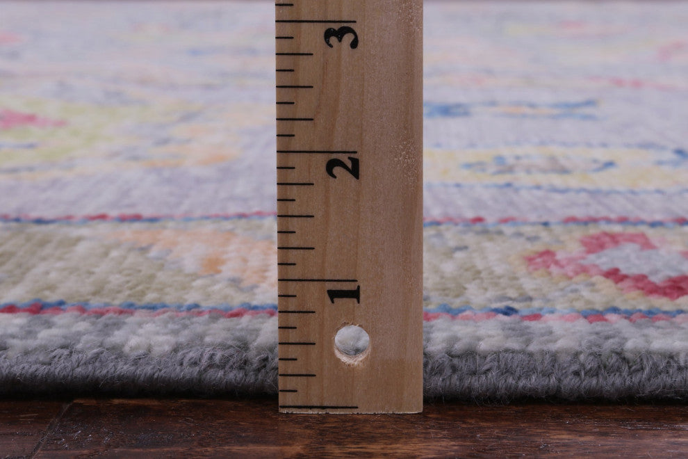 Hand Knotted Turkish Oushak Wool Rug 9' 1" X 12' 0" - Q16090
