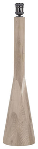 Modern Raw Oak Table Lamp