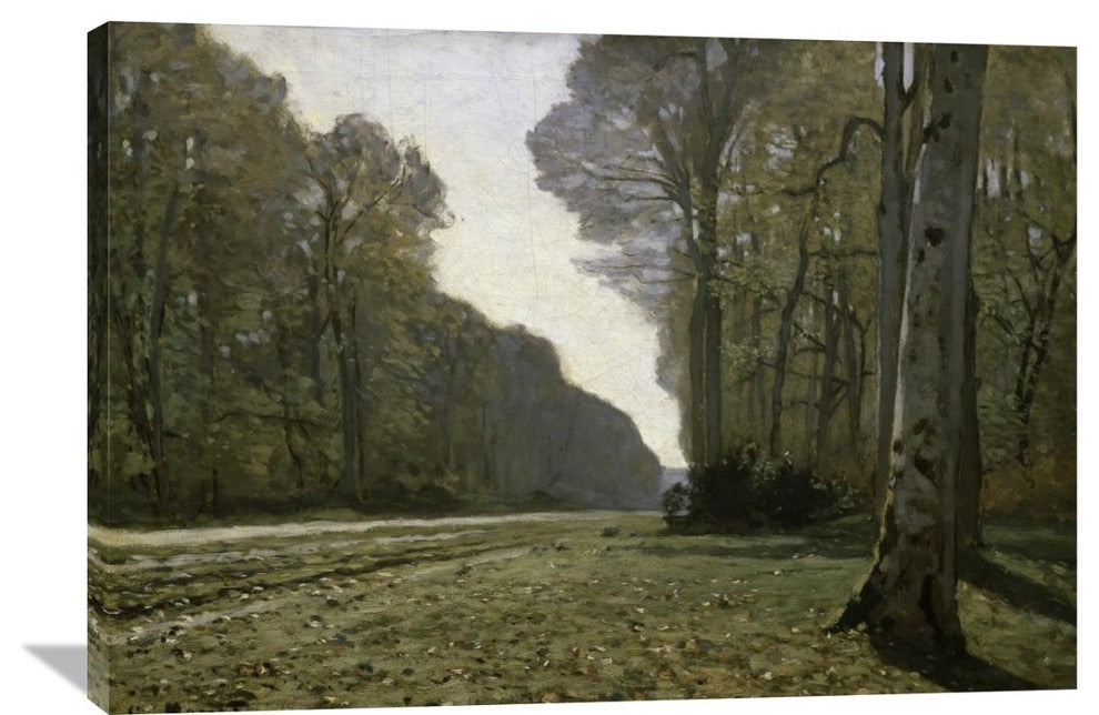 "Route du Bas Breau" Artwork, 40"x27"