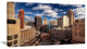 Amazing Urban City With Skyline, Extra Large Canvas Art Print, 32"x16"