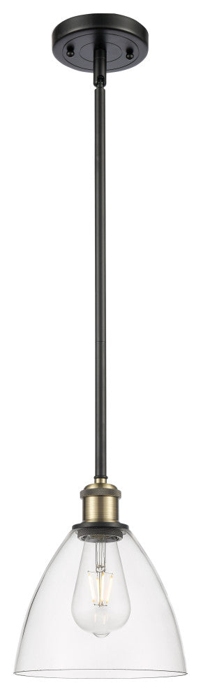 Innovations 516-1S-BAB-GBD-752 1 Light Pendant, Black Antique Brass