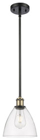 Innovations 516-1S-BAB-GBD-752 1 Light Pendant, Black Antique Brass