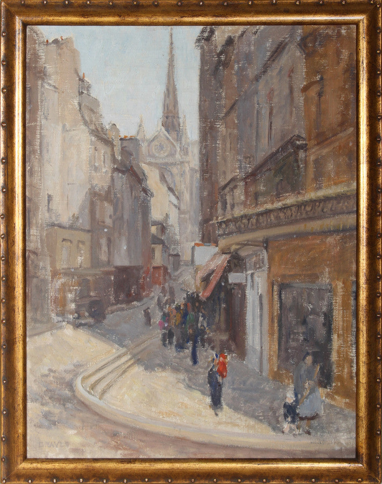 Graves, Notre Dame 1, Oil Painting