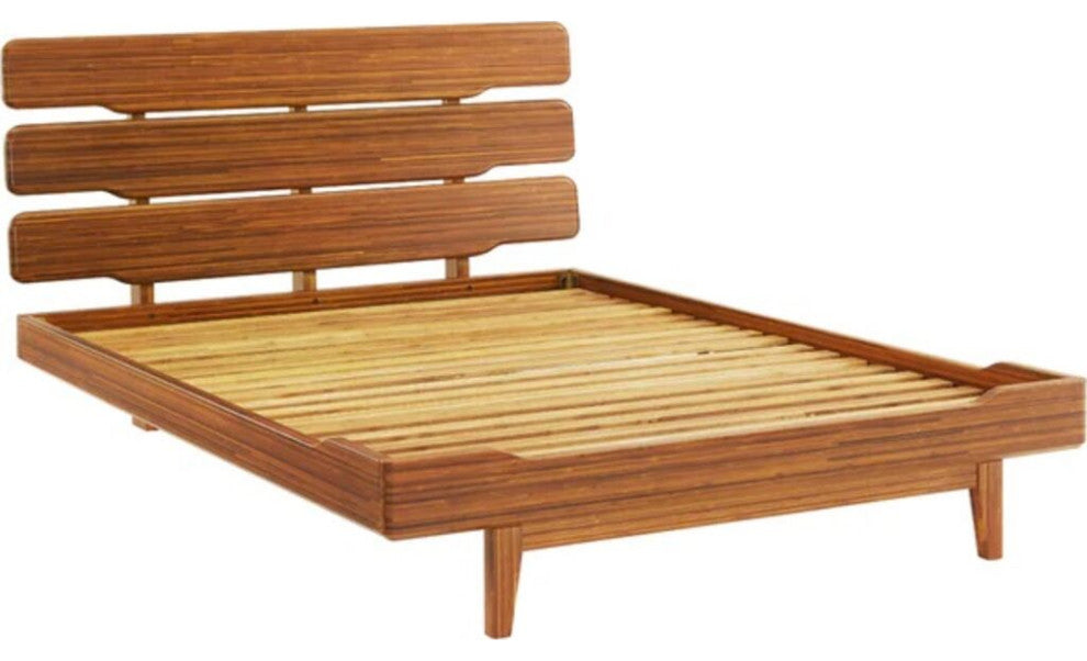 Greenington Currant Platform Bed - Amber