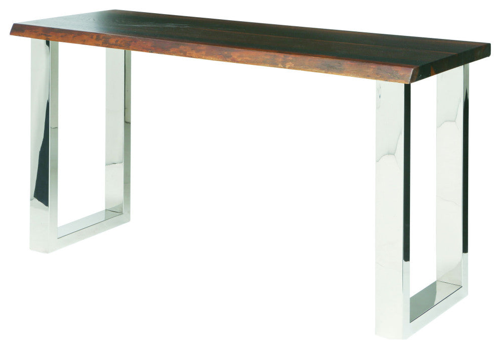 Lyon Console, Seared Oak