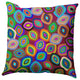 Modern Leaf Pile Accent Pillow
