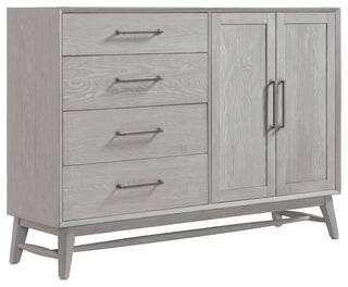 Bayside 4-Drawer Gentleman's Chest, White