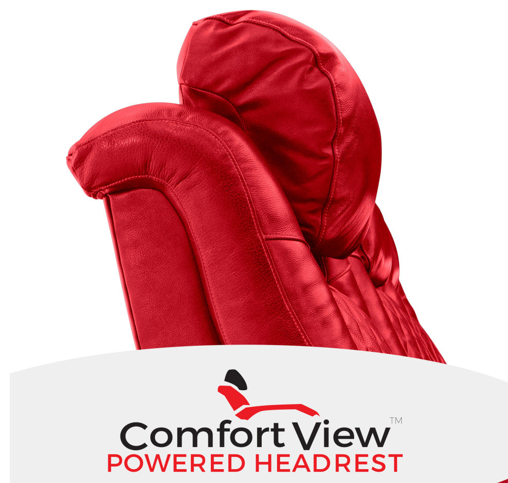 Seatcraft Headline Home Theater Seating, Red, Sofa