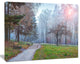 Bright Sun over Autumn Trees, Large Landscape Canvas Art Print, 60"x28"
