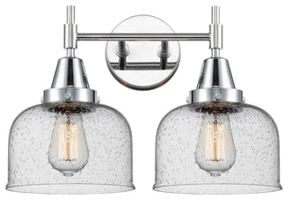 INNOVATIONS LIGHTING 447-2W-PC-G74-LED Caden 2 Light 17 inch Bath Vanity Light