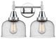 INNOVATIONS LIGHTING 447-2W-PC-G74-LED Caden 2 Light 17 inch Bath Vanity Light