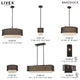 Livex Lighting Bronze 1-Light Mini Pendant