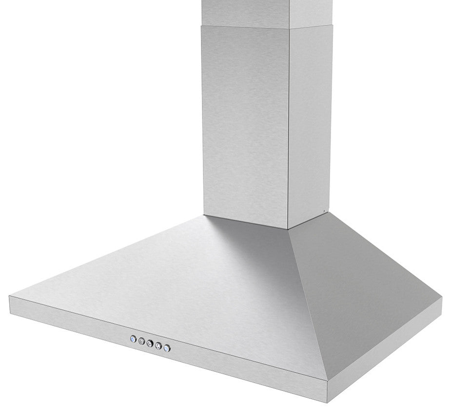 Streamline 30" Goffredo Convertible Wall Mount Range Hood, Stainless Steel