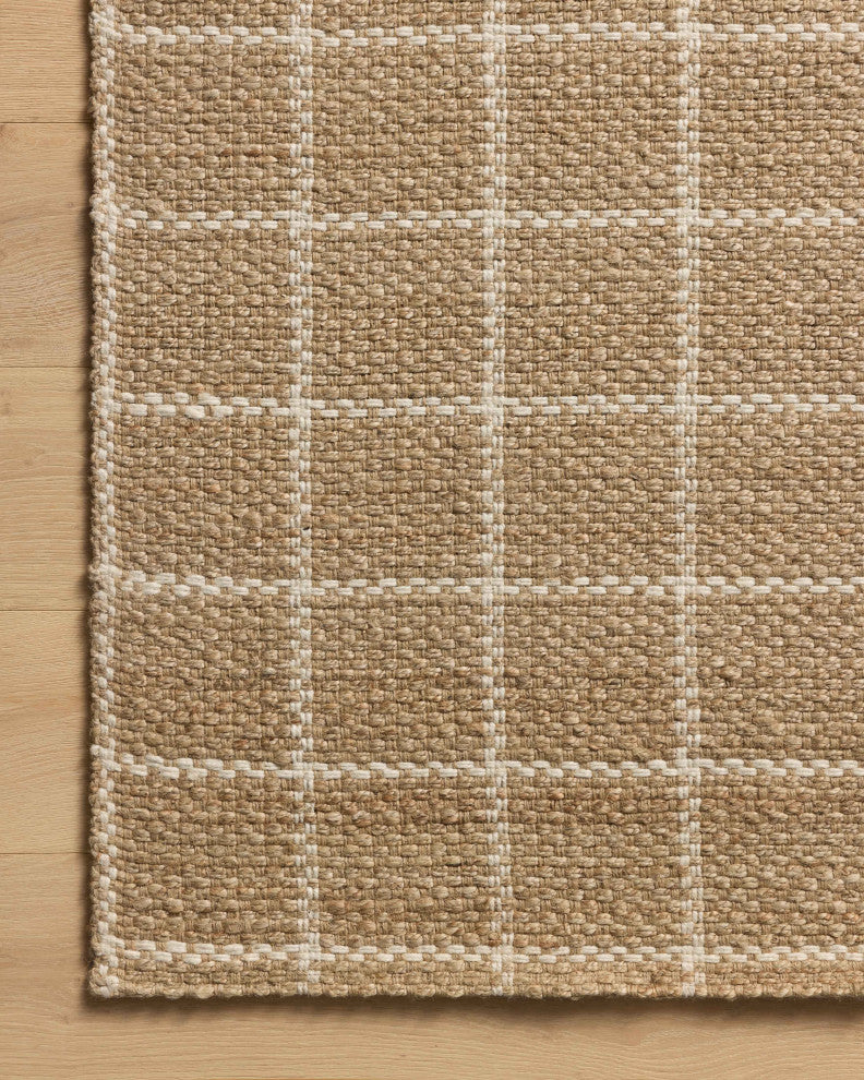 Chris Loves Julia x Loloi Fletcher Natural / Ivory 5''-0" x 7''-6" Area Rug