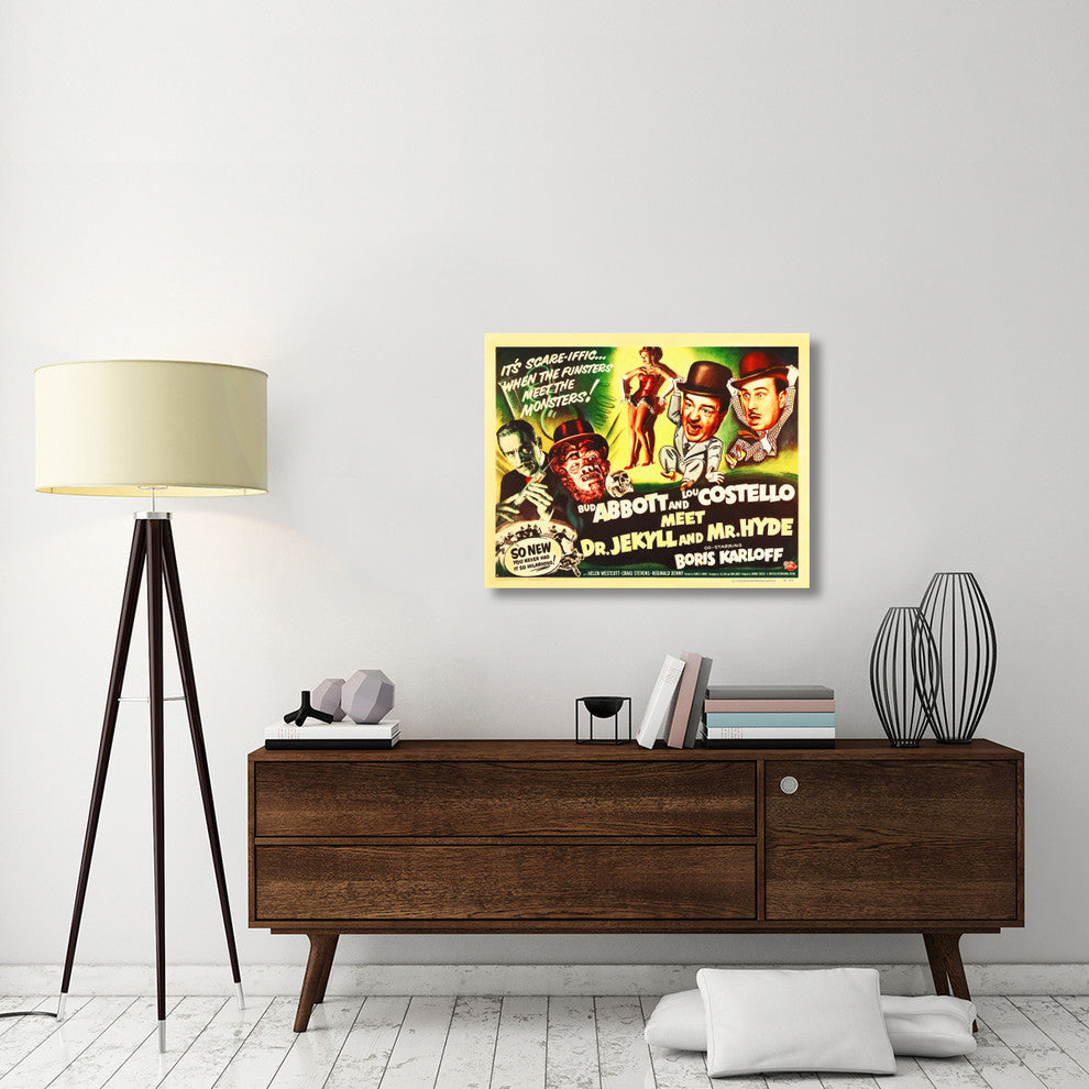 Abbott and Costello, Meet Dr Jekyll And Mr. Hyde, 36x28