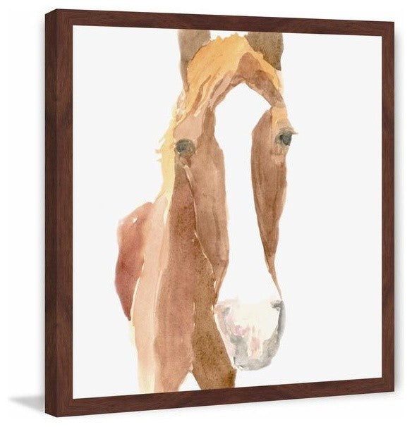 "The Blaze II" Framed Painting Print, 32"x32"