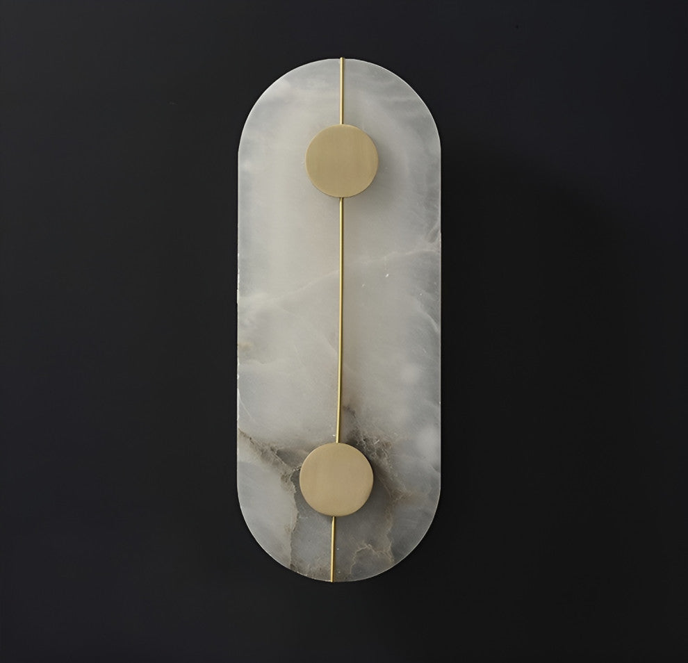 Luxury Marble Wall Lamp for Bedroom, Living Room, Kitchen, B