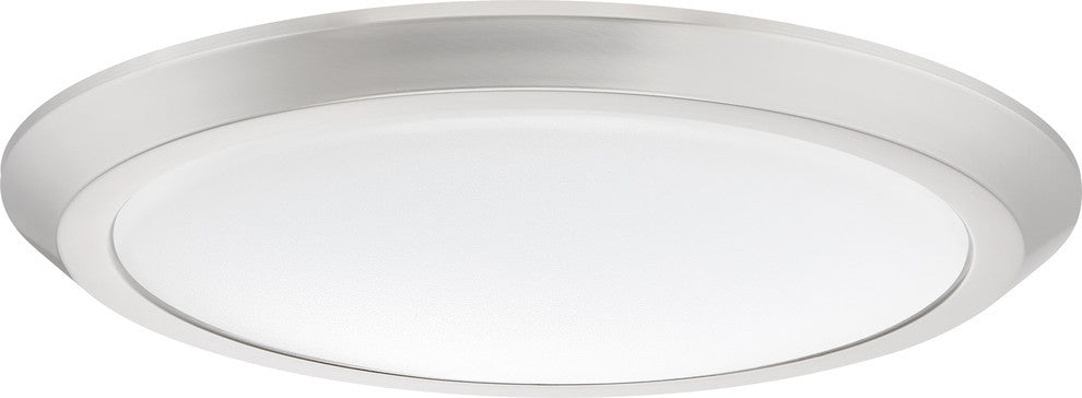 Quoizel VRG1616BN Flush Mount, Brushed Nickel Finish