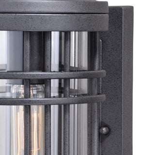 Wrightwood 6" Outdoor Wall Light Vintage Black