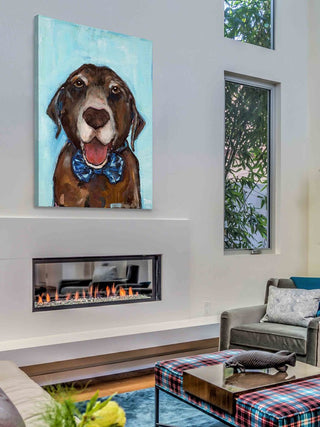 "Gus" Canvas Print by Tori Campisi, 30x45 cm