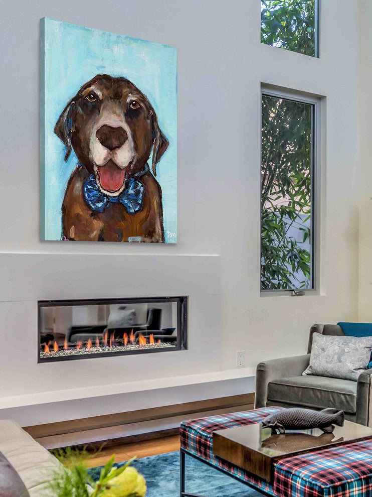 "Gus" Canvas Print by Tori Campisi, 30x45 cm