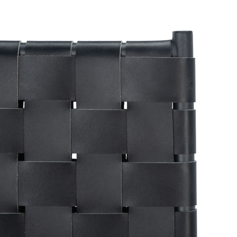 Safavieh Olenna Woven Counter Stool, Black