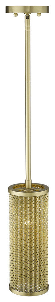 Basetti 1-Light Gold Pendant