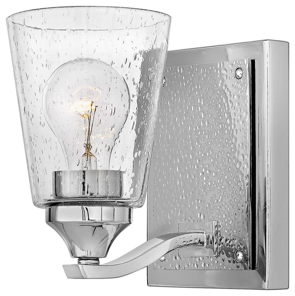 Hinkley Jackson Bath Single Light Vanity, Polished Nickel