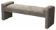 Severin Upholstered Bench, Gray