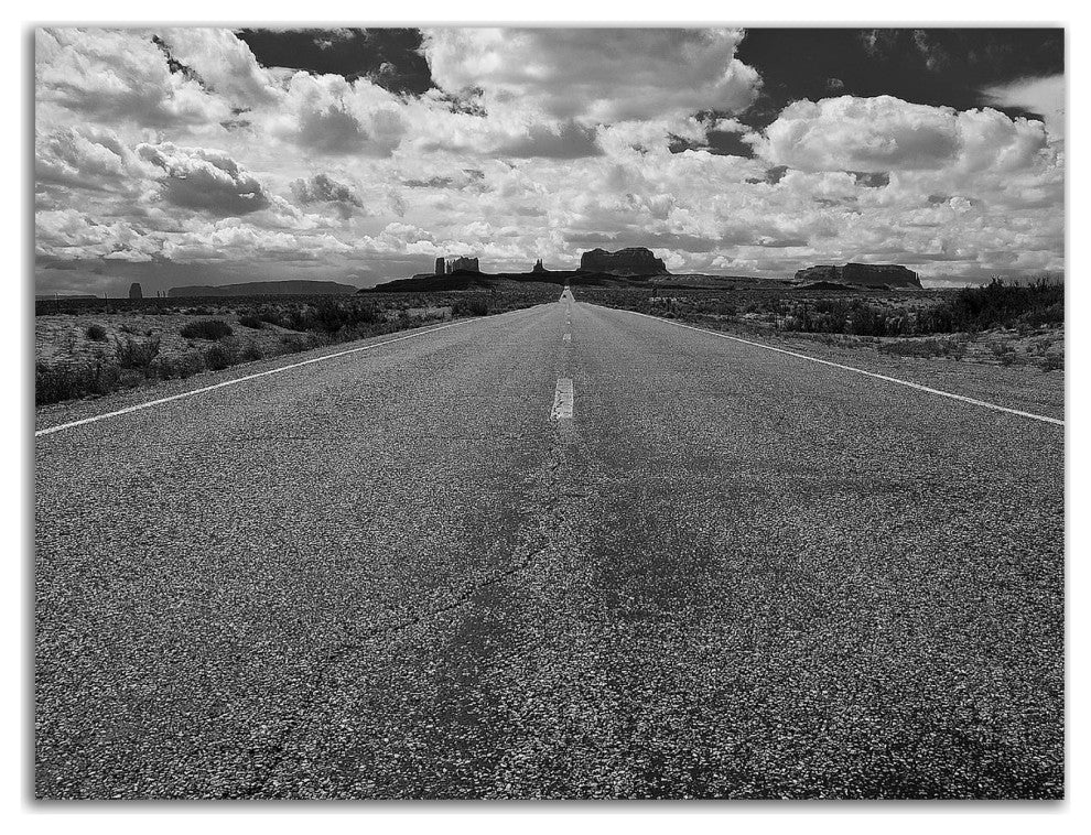 "Monument Valley Road" by Tim Oldford, Print on Canvas, 18"x14"