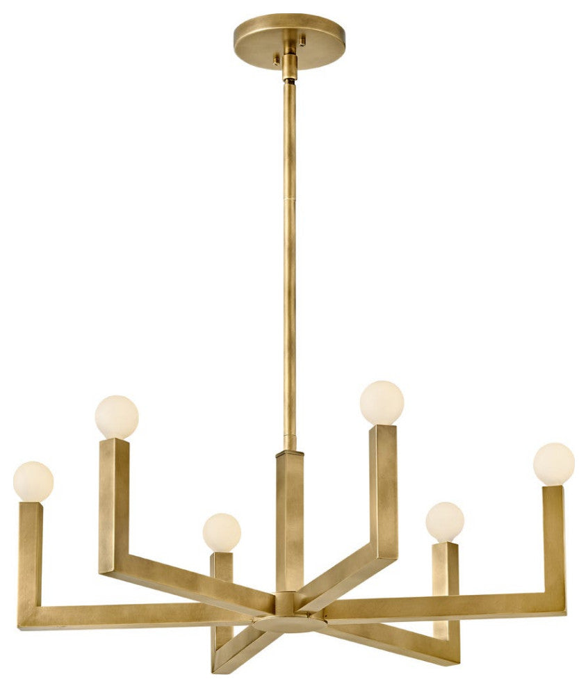 Hinkley Ezra Medium Single Tier, Heritage Brass