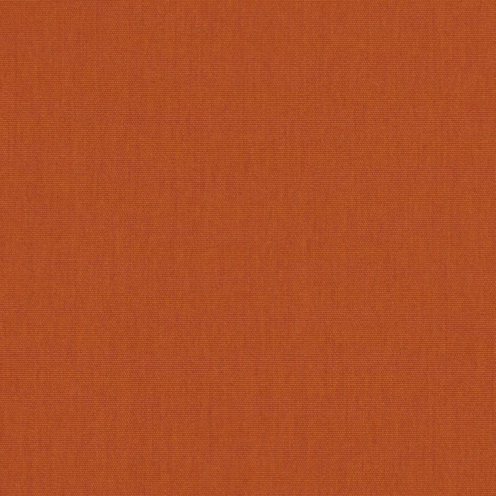 Sunbrella Canvas Indoor/Outdoor Tufted Bench Cushion, Rust, 55x18x2"