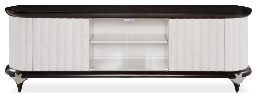 Paris Chic Media Cabinet Espresso