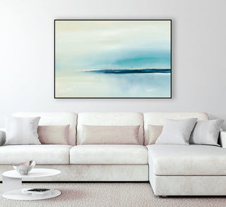 "Stillness" Art block Framed Canvas, 36"x24"