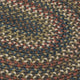 Colonial Mills Cedar Cove CV19 Gray Traditional Area Rug, Round 6'x6'